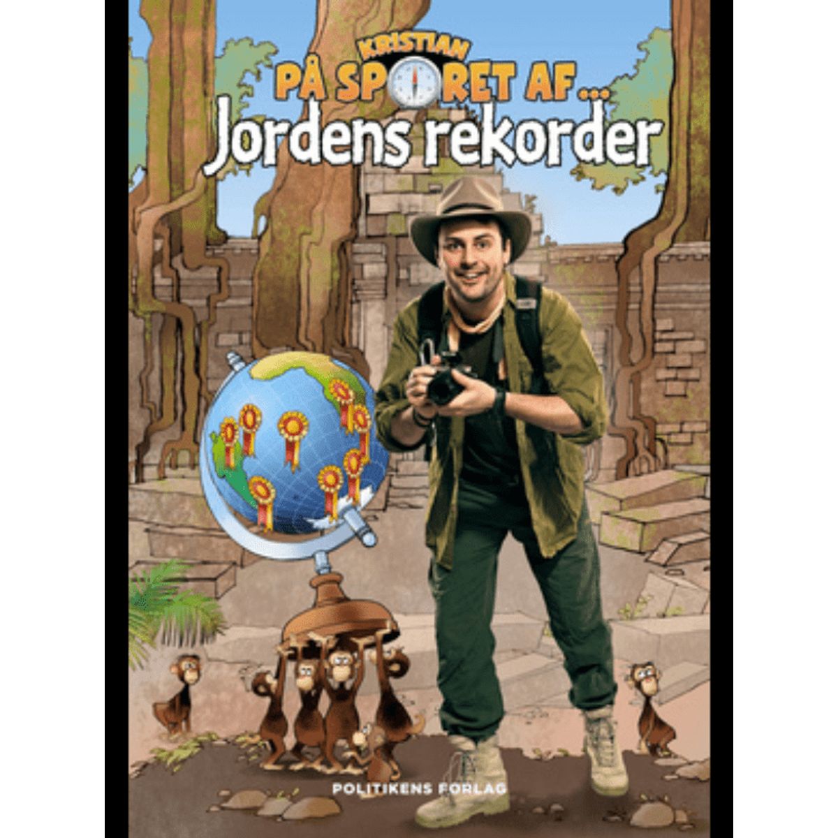 Børnebog, Kristian På Sporet Af Jordens Rekorder - Børnebog - Legekammeraten.dk