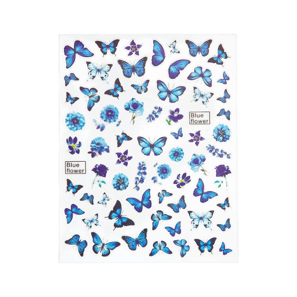 Blue Butterflies stickers