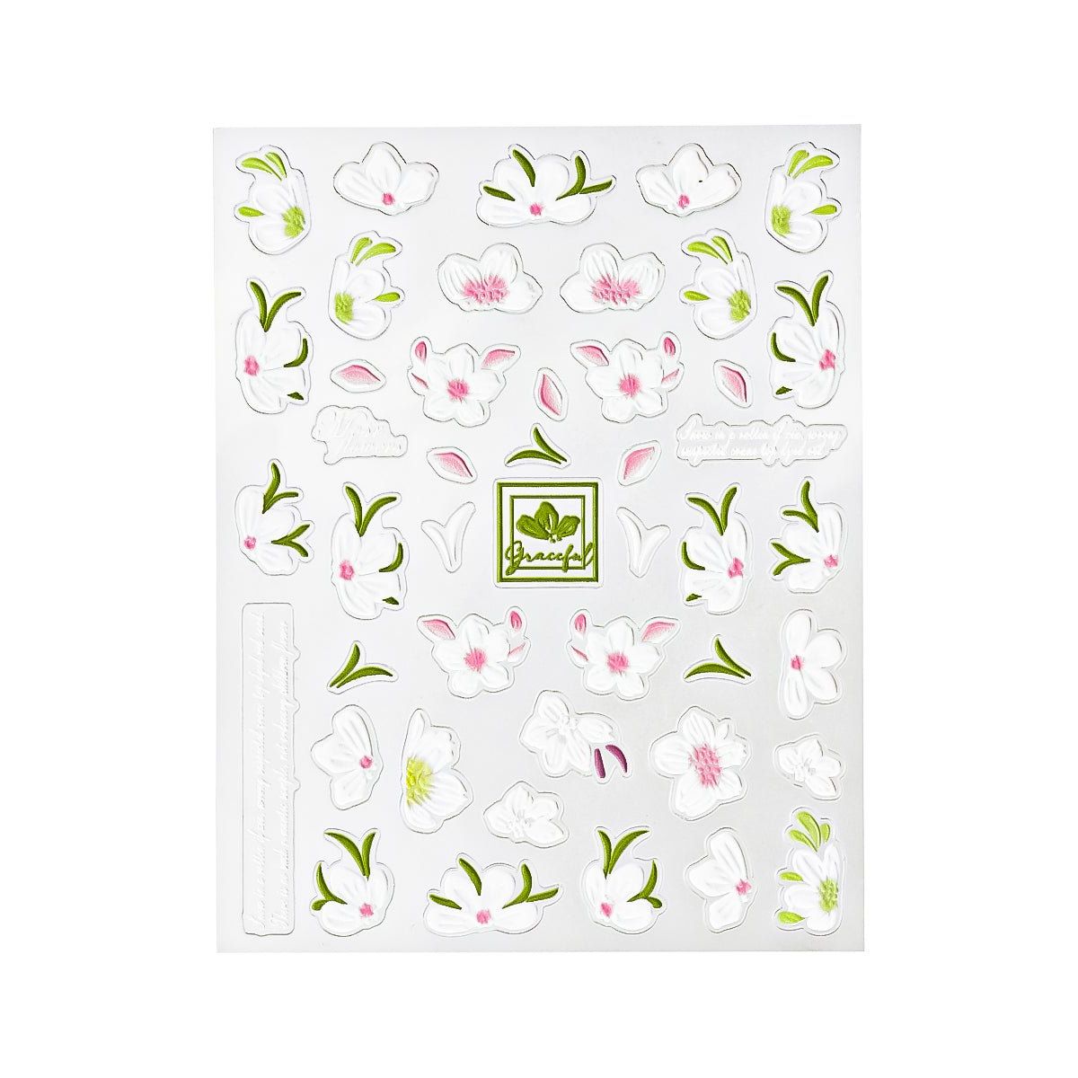 Spring flowers - 3D Sticker