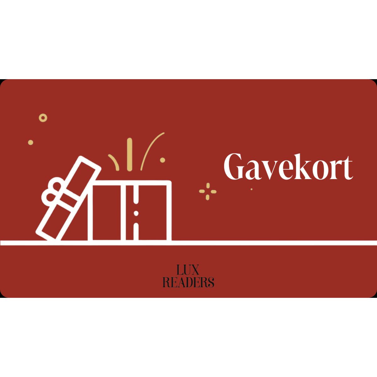 Gift card 3 par -Luxreaders Gavekort - Luxreaders