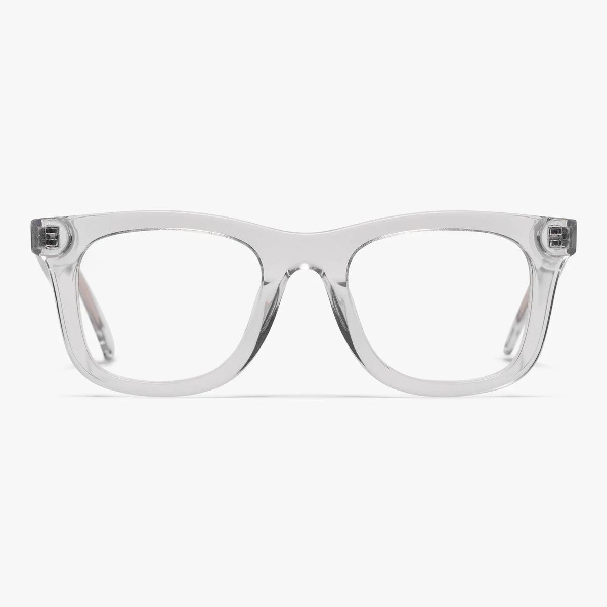 Læsebriller +2.5 -Men's Samsø Crystal White - Luxreaders