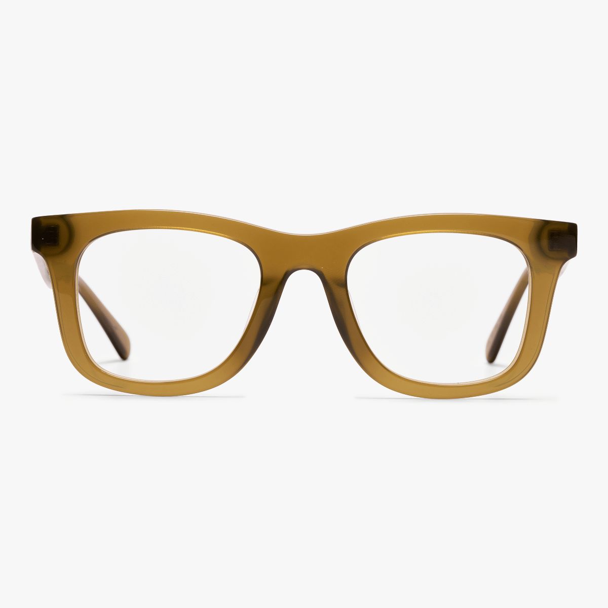 Læsebriller +2 -Women's Samsø Shiny Olive - Luxreaders