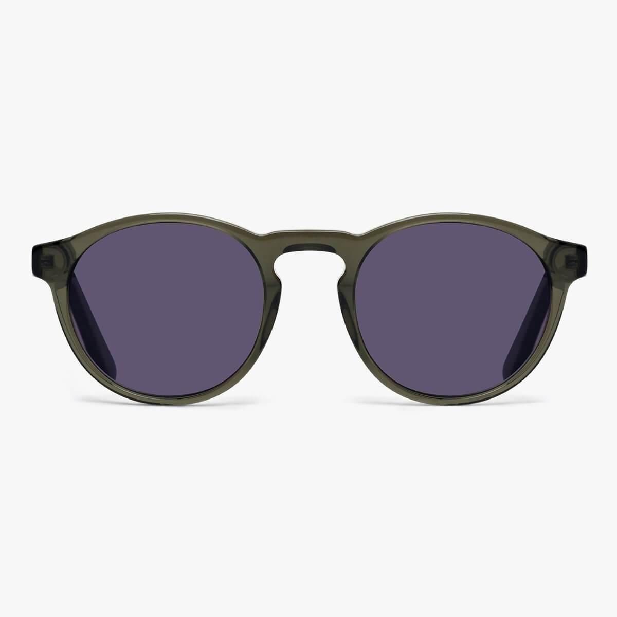 Solbriller +2 -Women's Trondheim Shiny Olive - Luxreaders