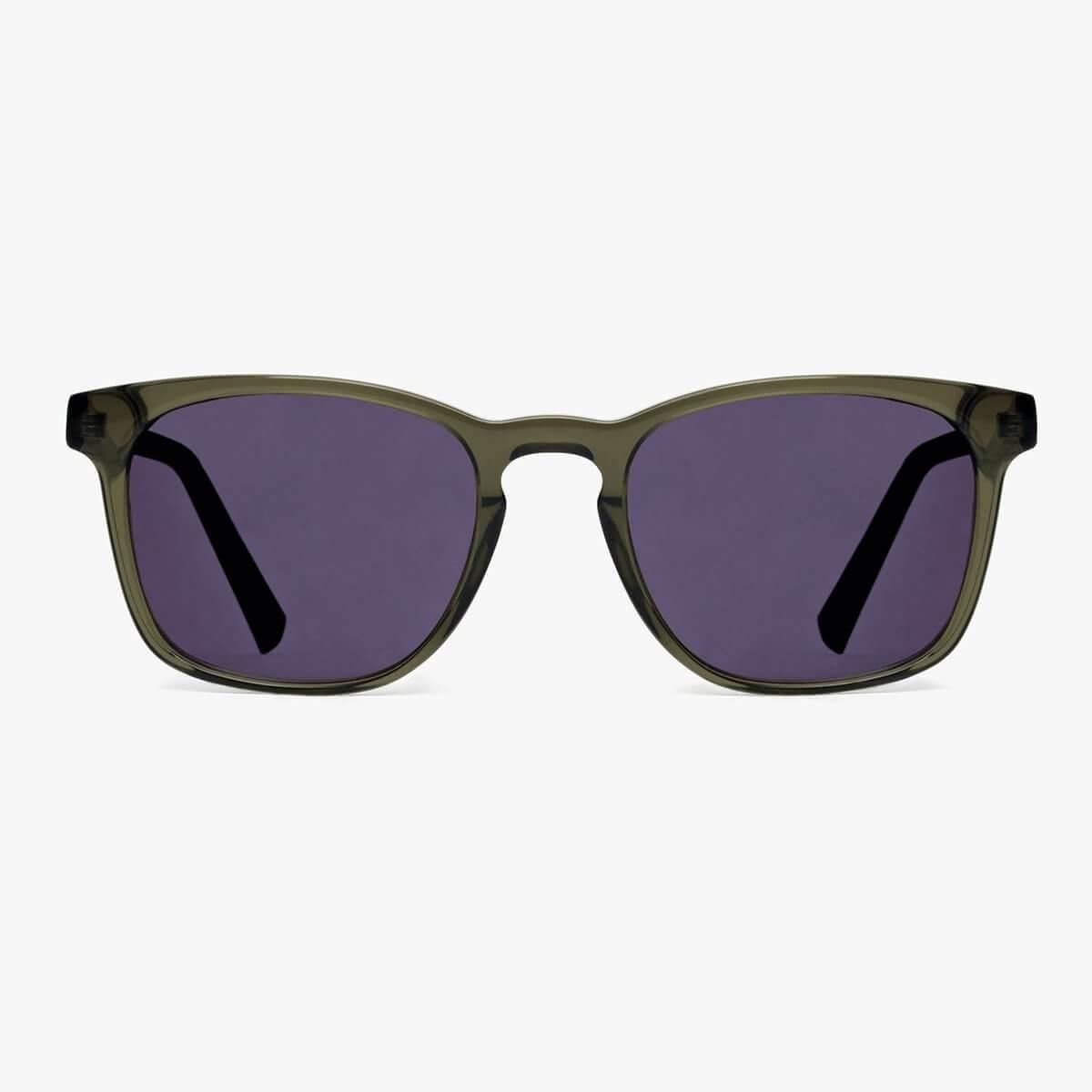 Solbriller +1.5 -Men's Bornholm Shiny Olive - Luxreaders