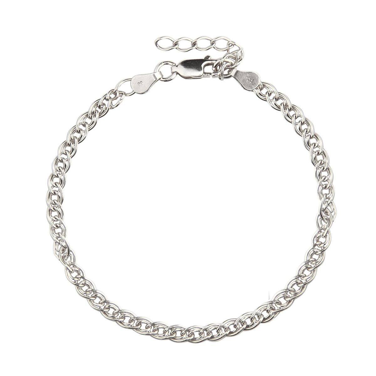 Jeberg Jewellery - Valdemar armbånd, 17+3 cm Sølv sterlingsølv