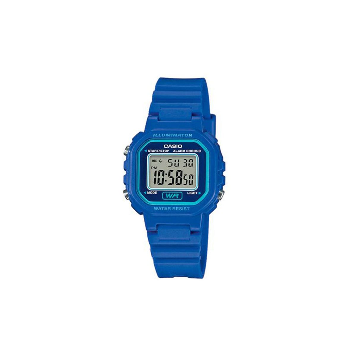 Casio - Classic Digital, 31 mm Blå resin