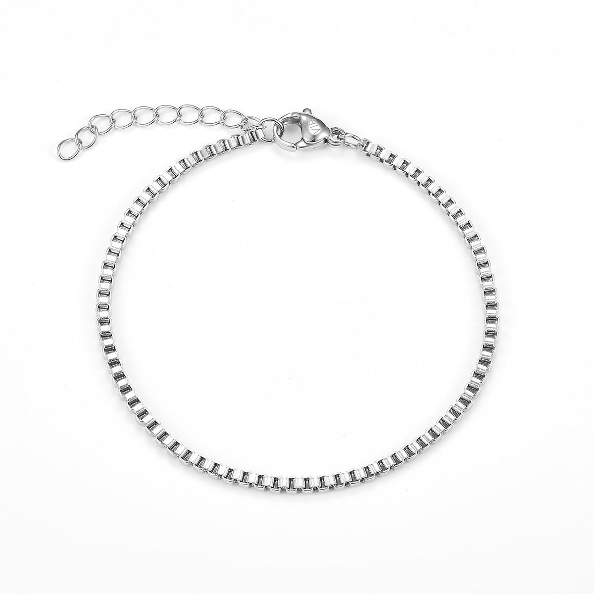 Baía Jewellery - Venezia armbånd, 16-19 cm Rustfrit stål