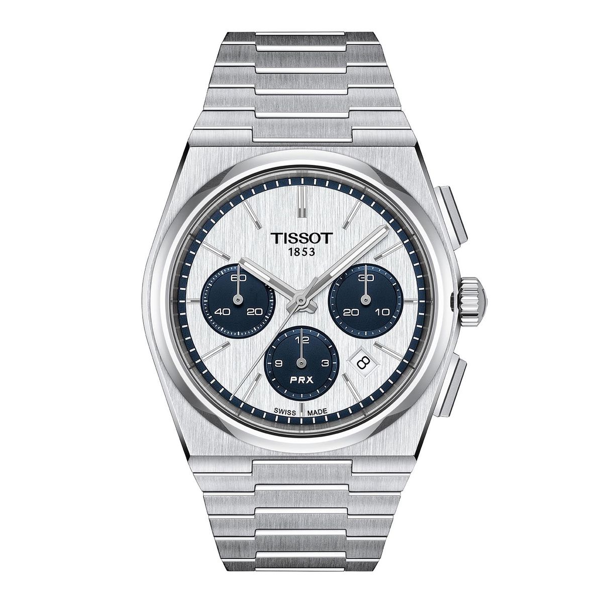 Tissot - PRX Automatic Chronograph ur, 42 mm T1374271101101 Rustfrit stål