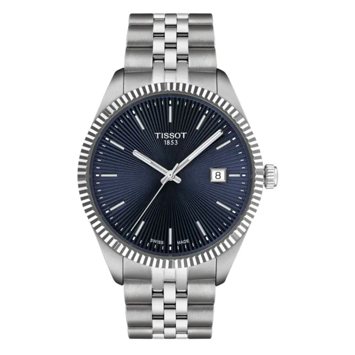 Tissot - Ballade stål med lænke, 40 mm T1564101104100