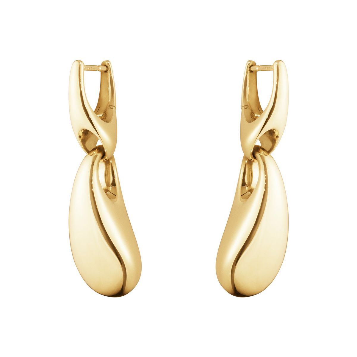 Georg Jensen - Reflect øreringe 18 kt. guld