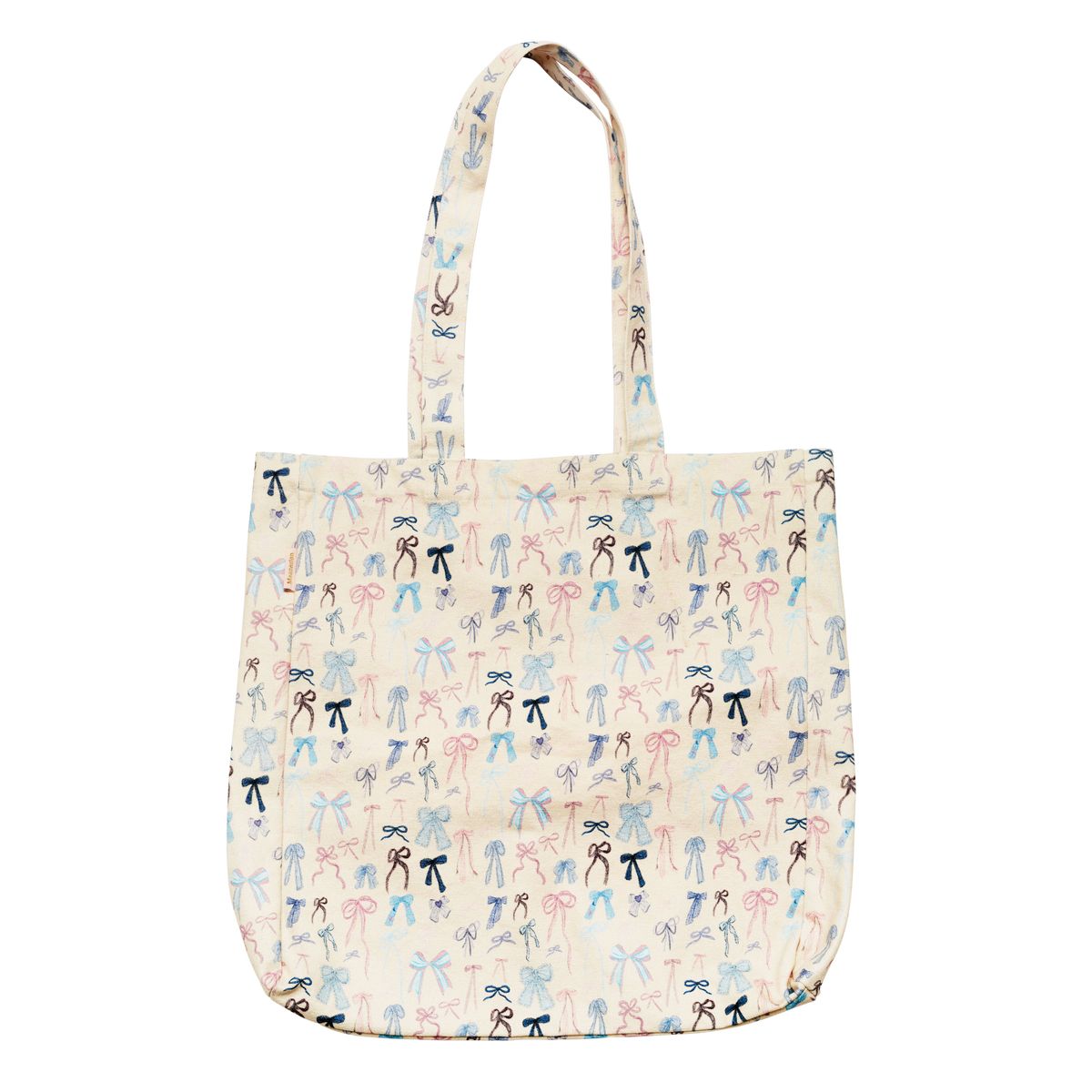 Maanesten - Canvas Cute Bows totebag Tekstil