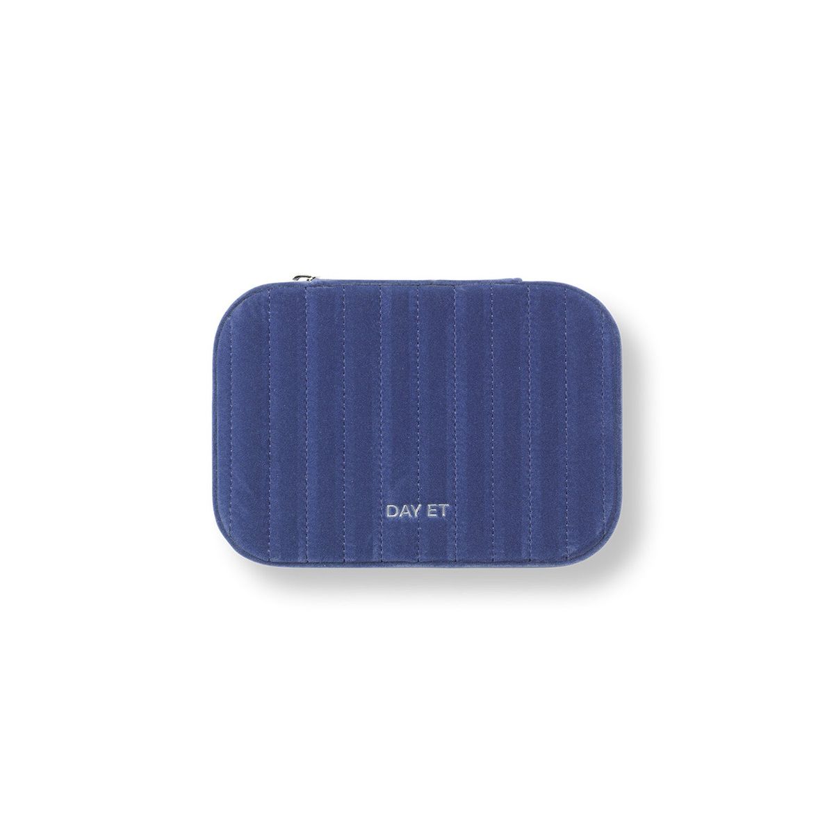 DAY ET - Q Velvet Stripe Zip Box Vintage Indigo