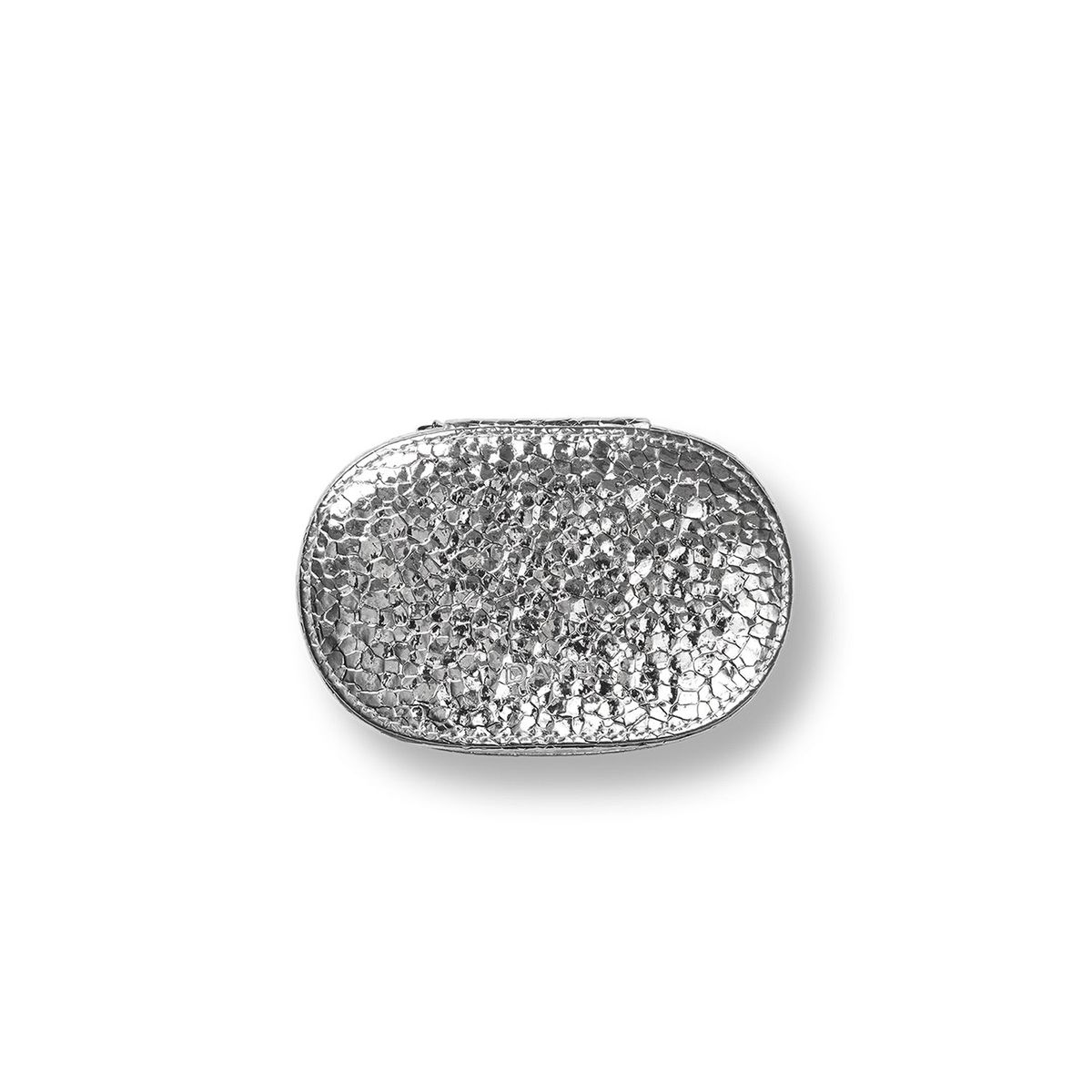 DAY ET - Disco Jewelry Box Zip Oval Silver