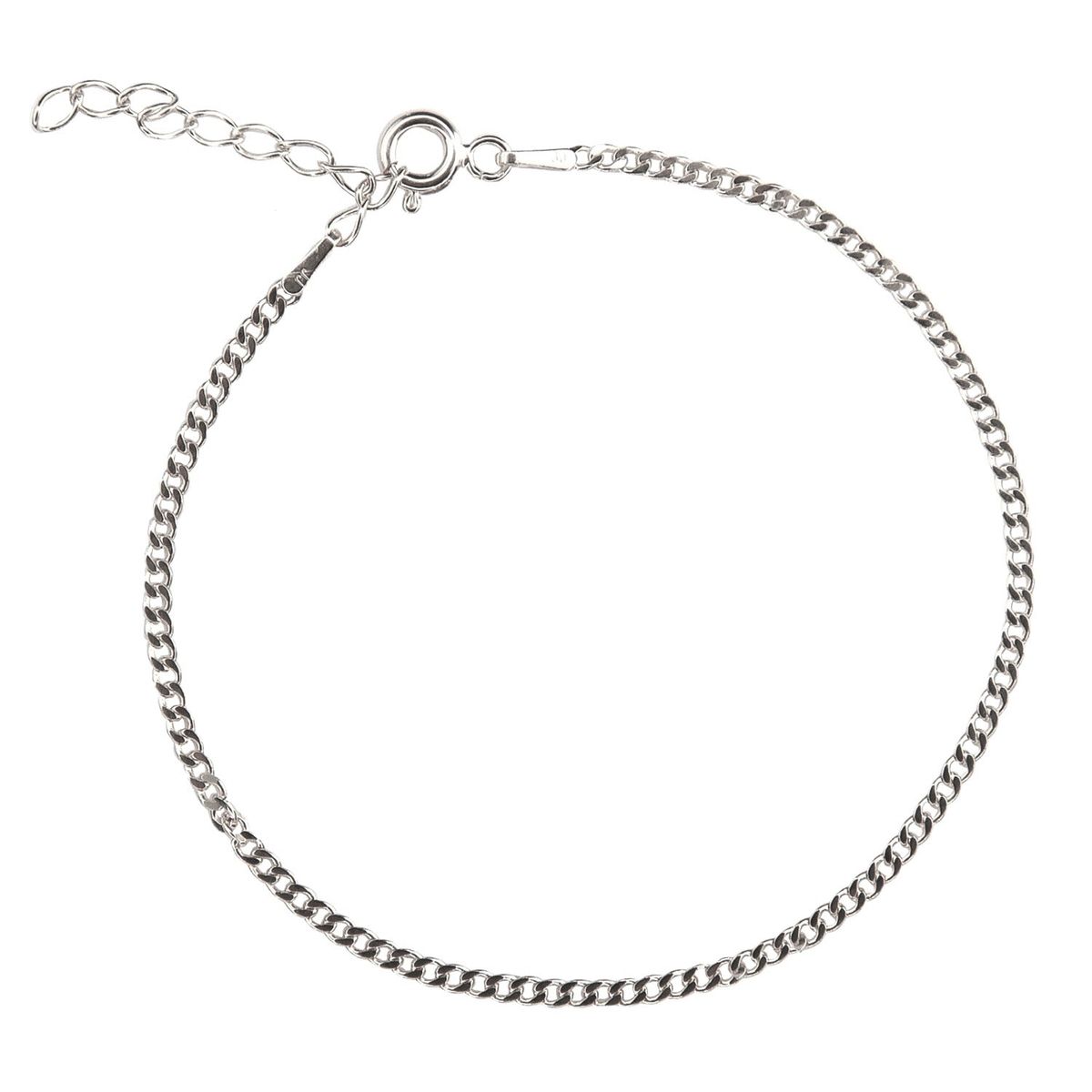 Jeberg Jewellery - Baby Saga armbånd, 16+3 cm Sølv sterlingsølv