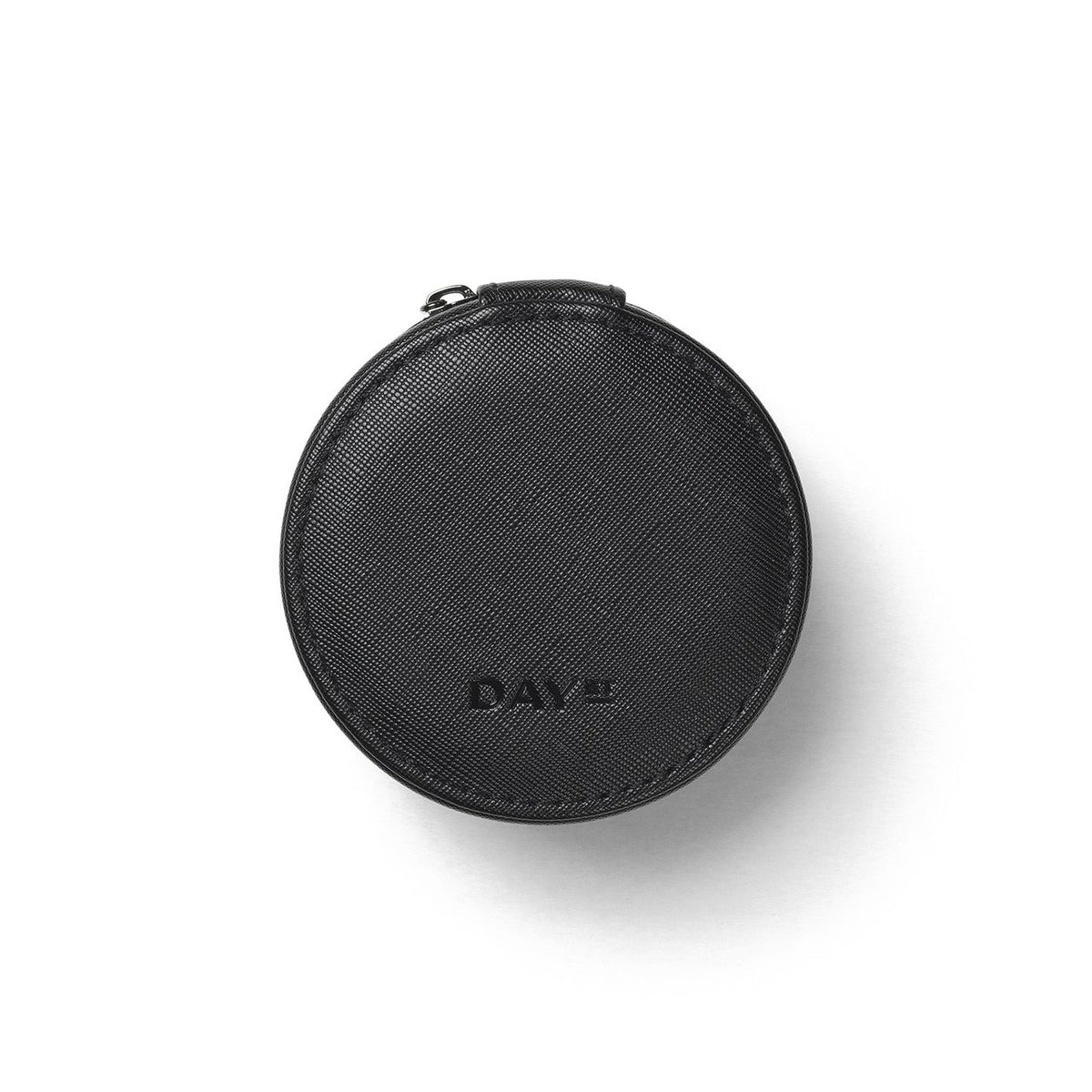 DAY ET VIBHOLM X - Saffiano Zip Round Black