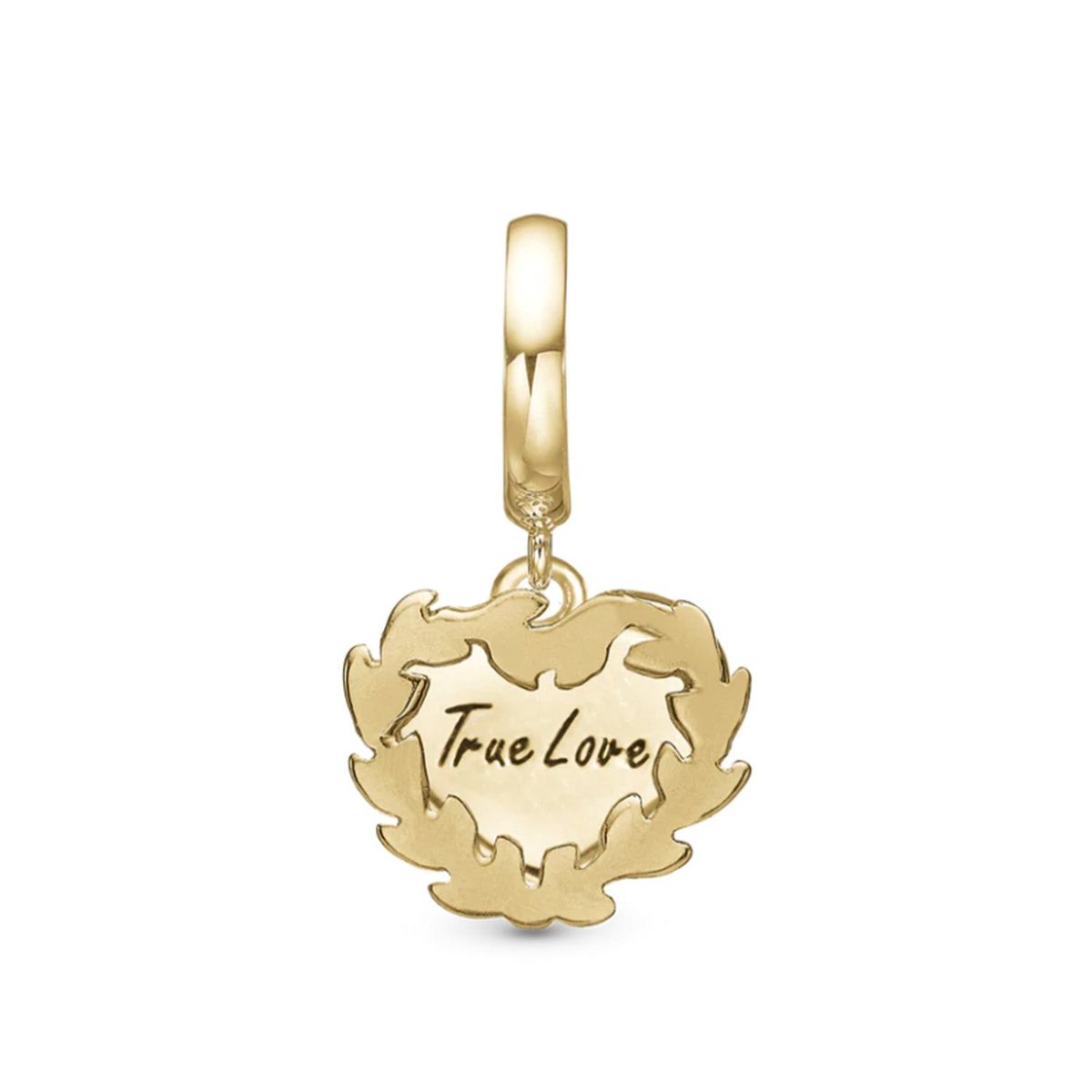 Christina Design London Jewelry & Watches - True Love charm forgyldt sølv sterlingsølv