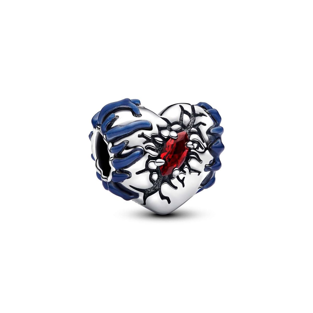 Pandora - Stranger Things heart charm, glow in the dark Sølv sterlingsølv