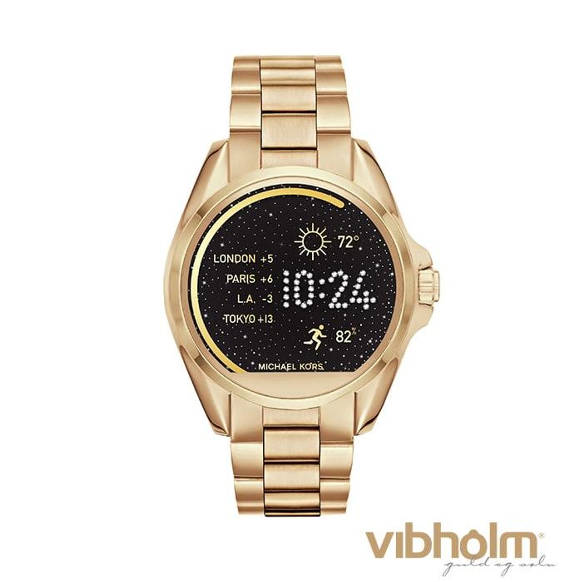 Michael Kors - Bradshaw Ladies Smartwatch MKT5001 Rustfrit stål