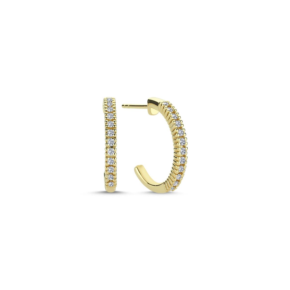 Diamond Collection - Creoler guld 0,38 ct.