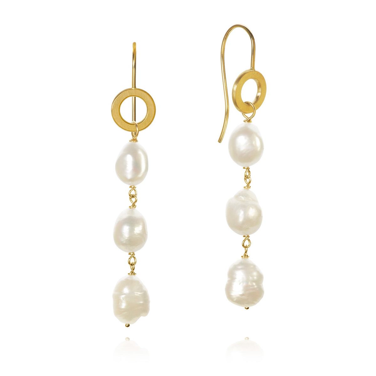 Dulong Fine Jewelry - Ocean Pearl øreringe 18 karat guld