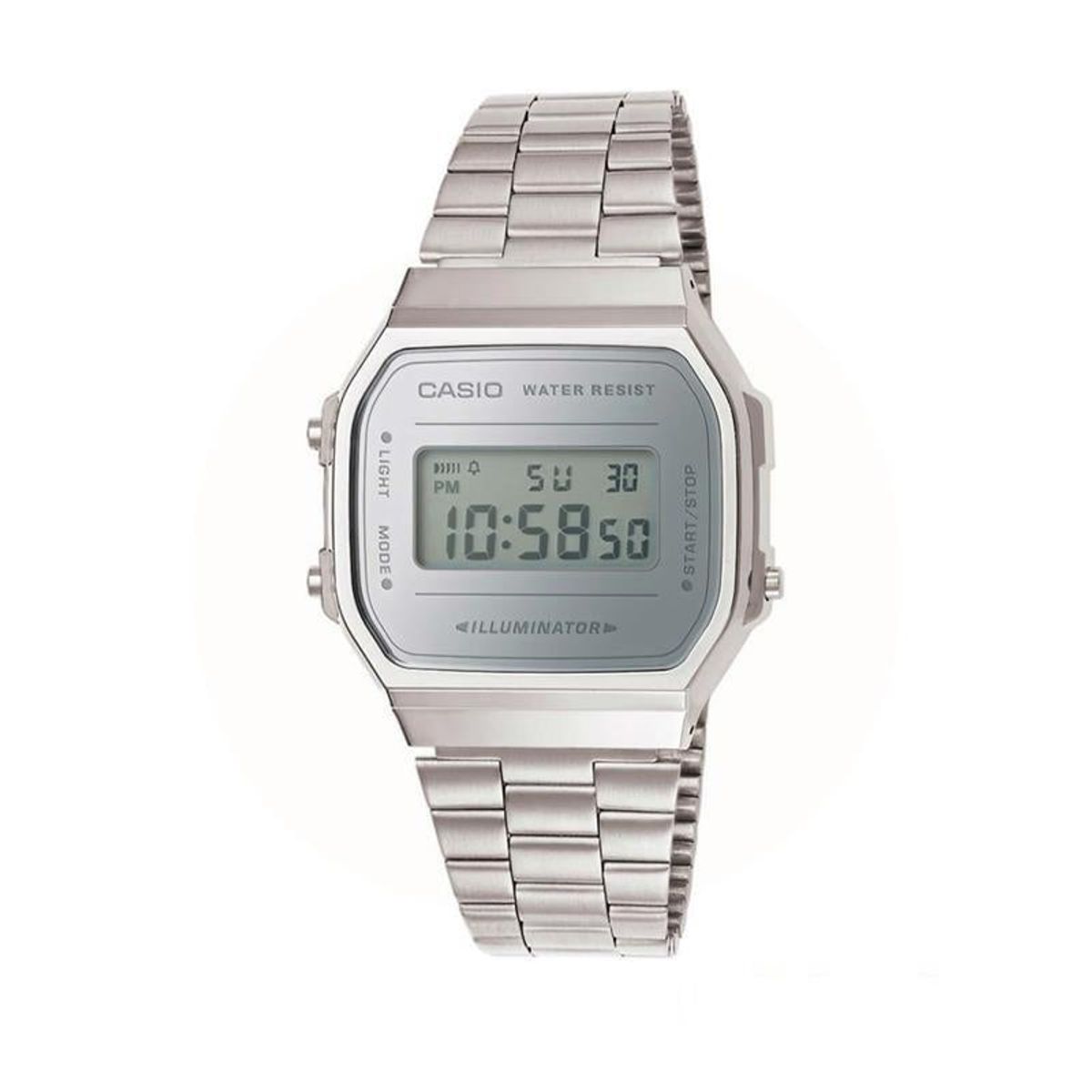 Casio - Classic Digital stål A168WEM-7EF