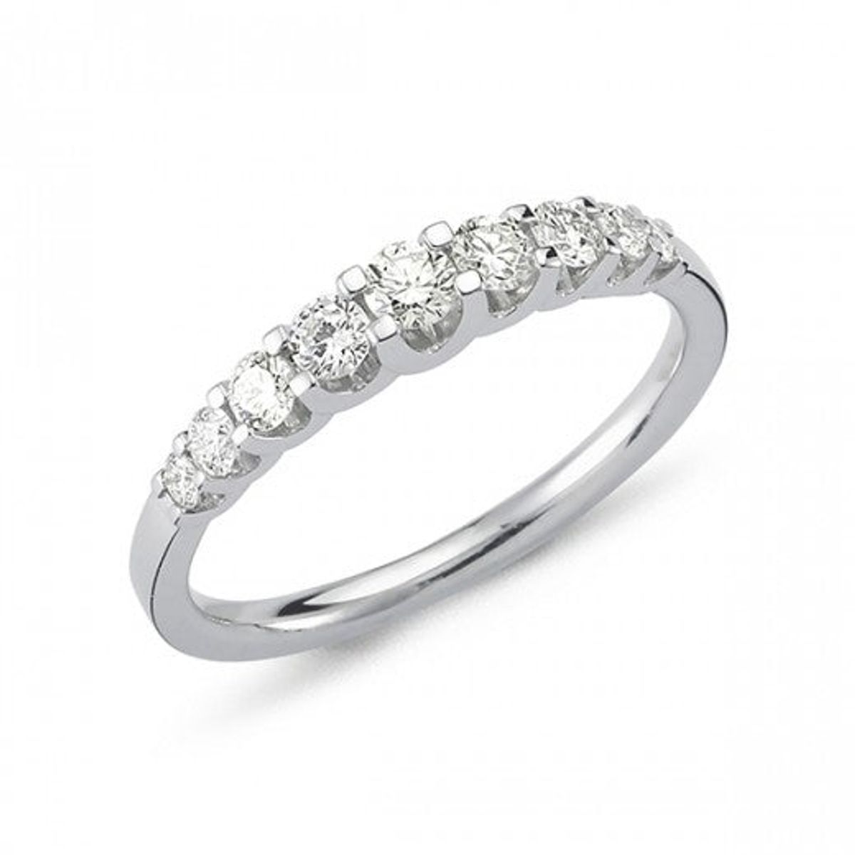 Nuran - Empire ring, 0,50 ct. w/si A3012 050 HG Hvidguld