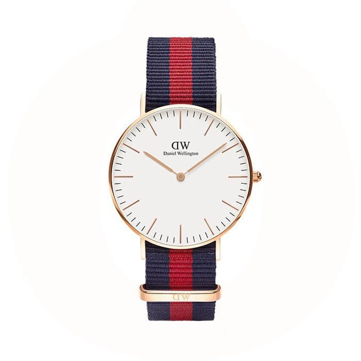 Daniel Wellington - Classic Oxford dameur rosaforgyldt m. nato rem