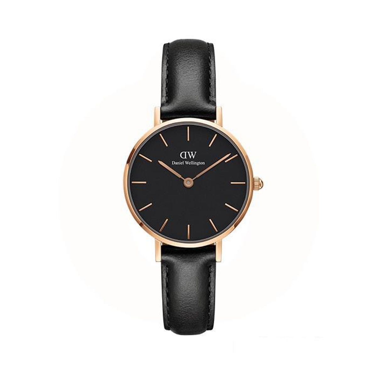 Daniel Wellington - Classic Petite Sheffield Black Ur 28 mm DW00100224 Læder