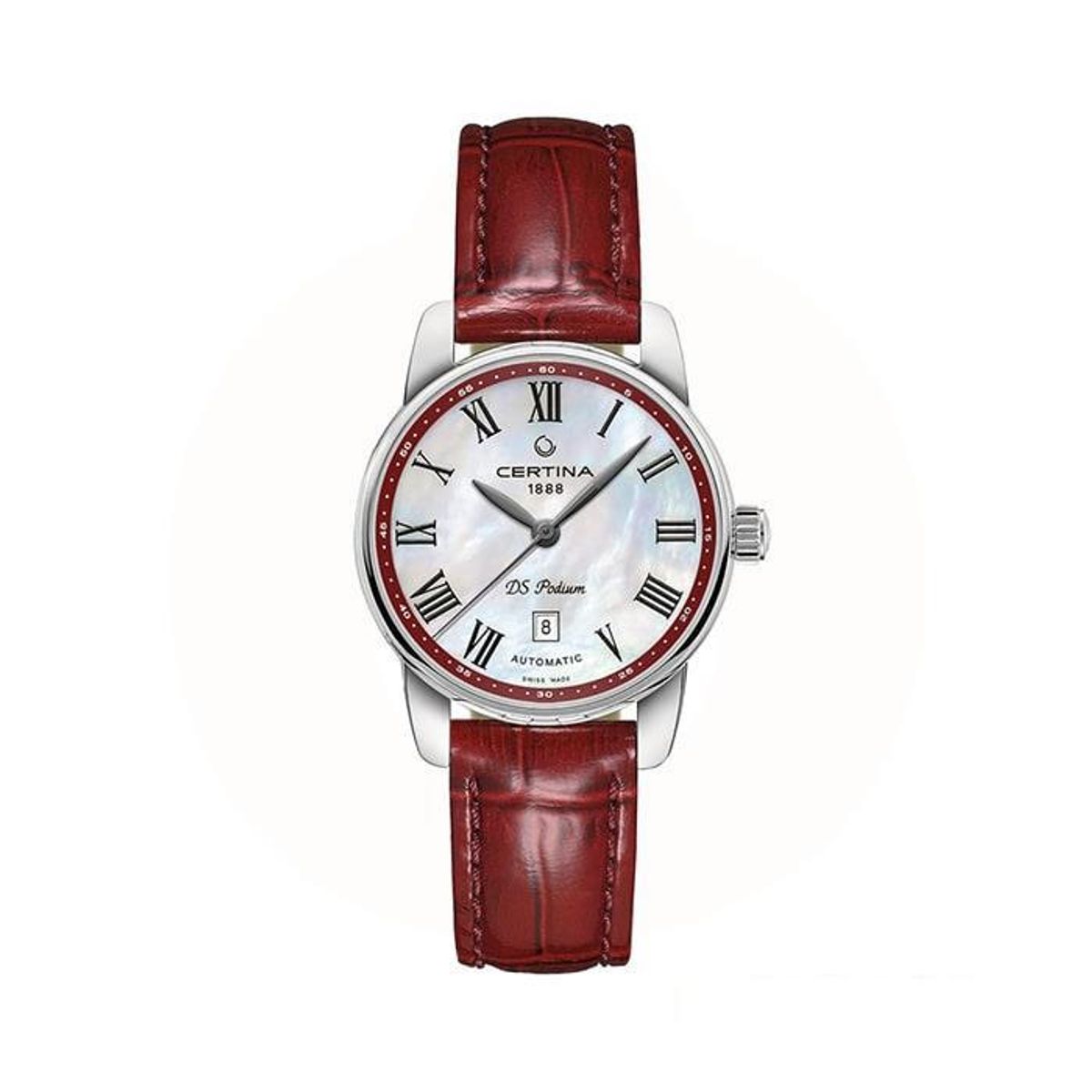 Certina - DS Podium Automatic Dameur C0010071642300 Rustfrit stål