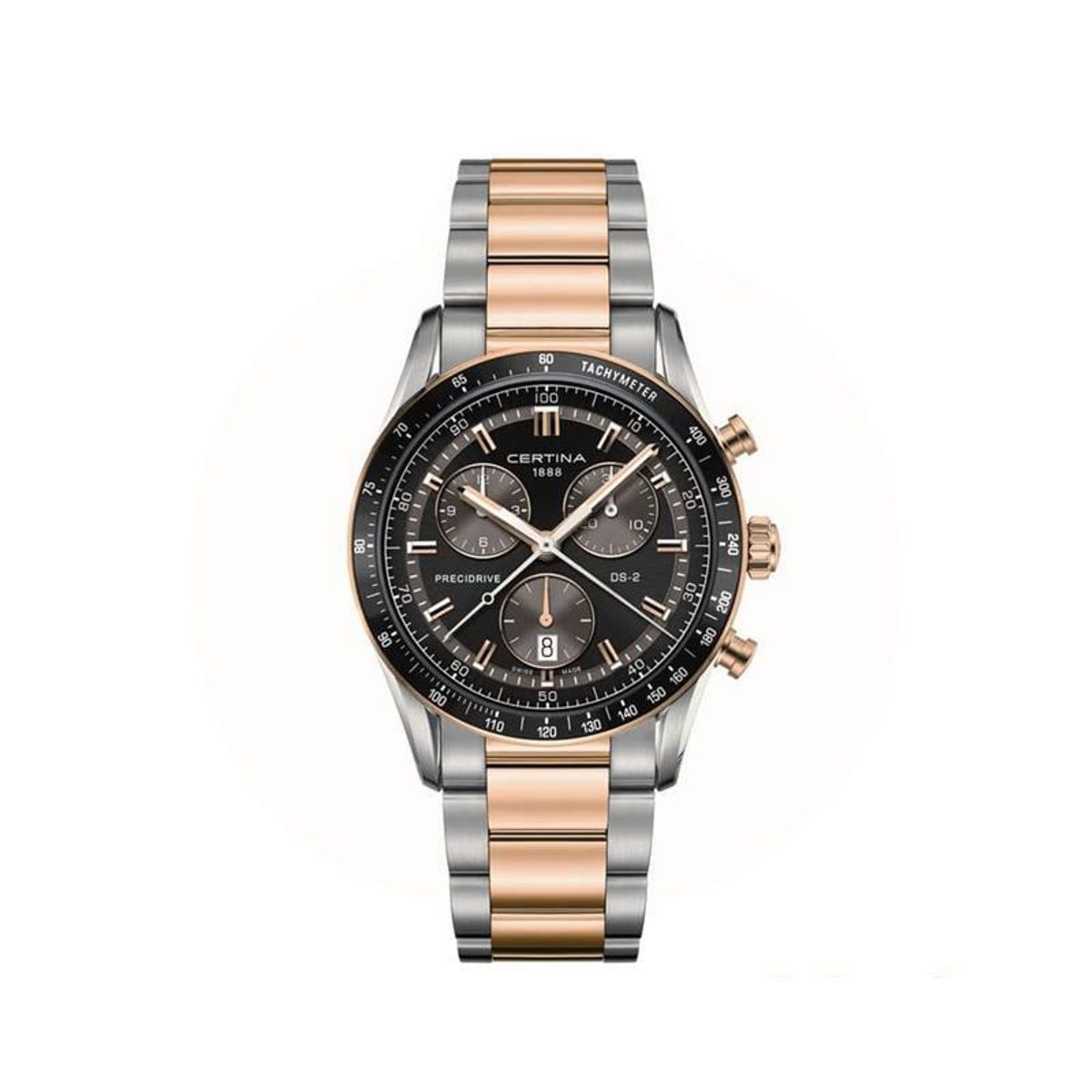 Certina - DS-2 Chrono Herreur bicolor stål C0244472205100