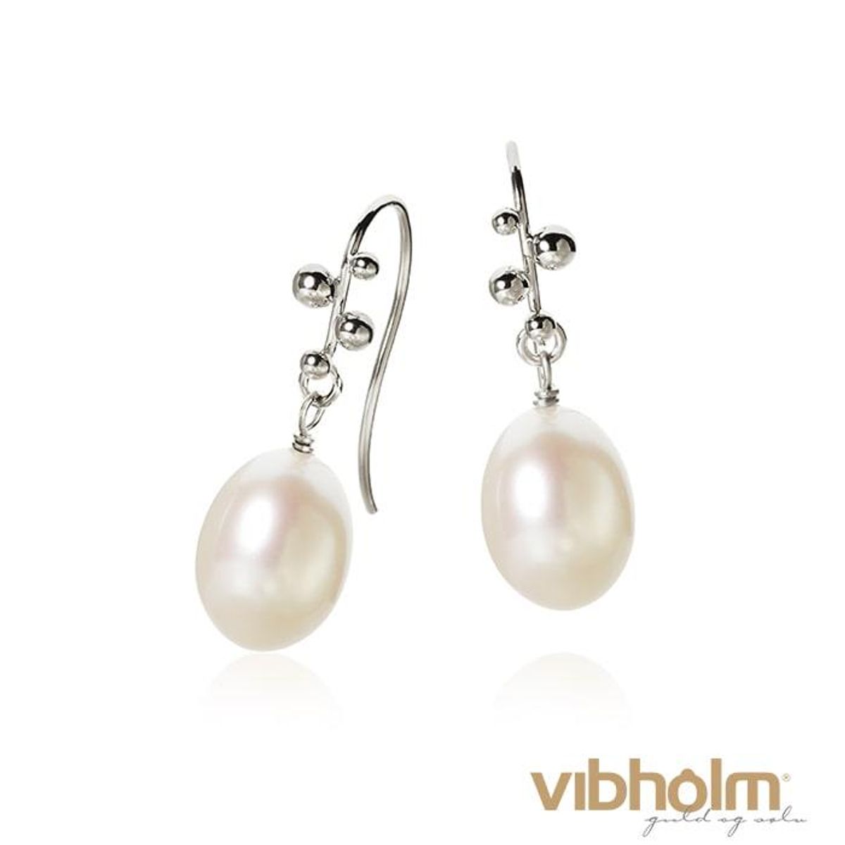 Dulong Fine Jewelry - Delphis Pearl Øreringe DEL1-F1107