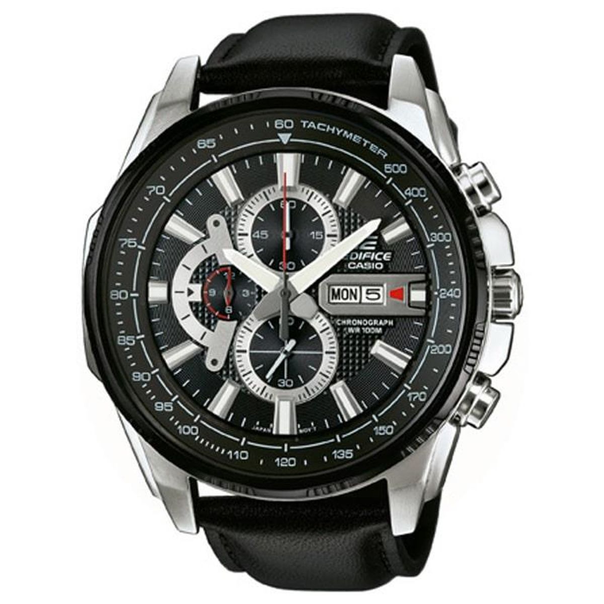 Casio - Edifice herruer med læderrem EFR-549L-1AVUEF