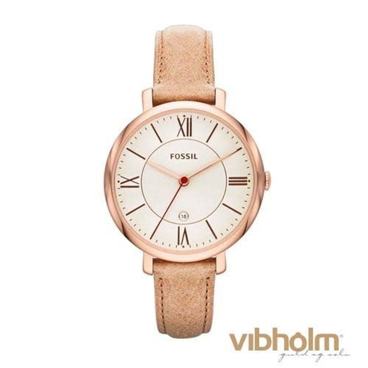 FOSSIL - Jacqueline dameur rosaguld ES3487