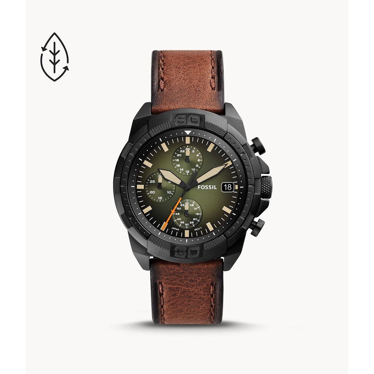 FOSSIL - Bronson herreur FS5856 Rustfrit stål