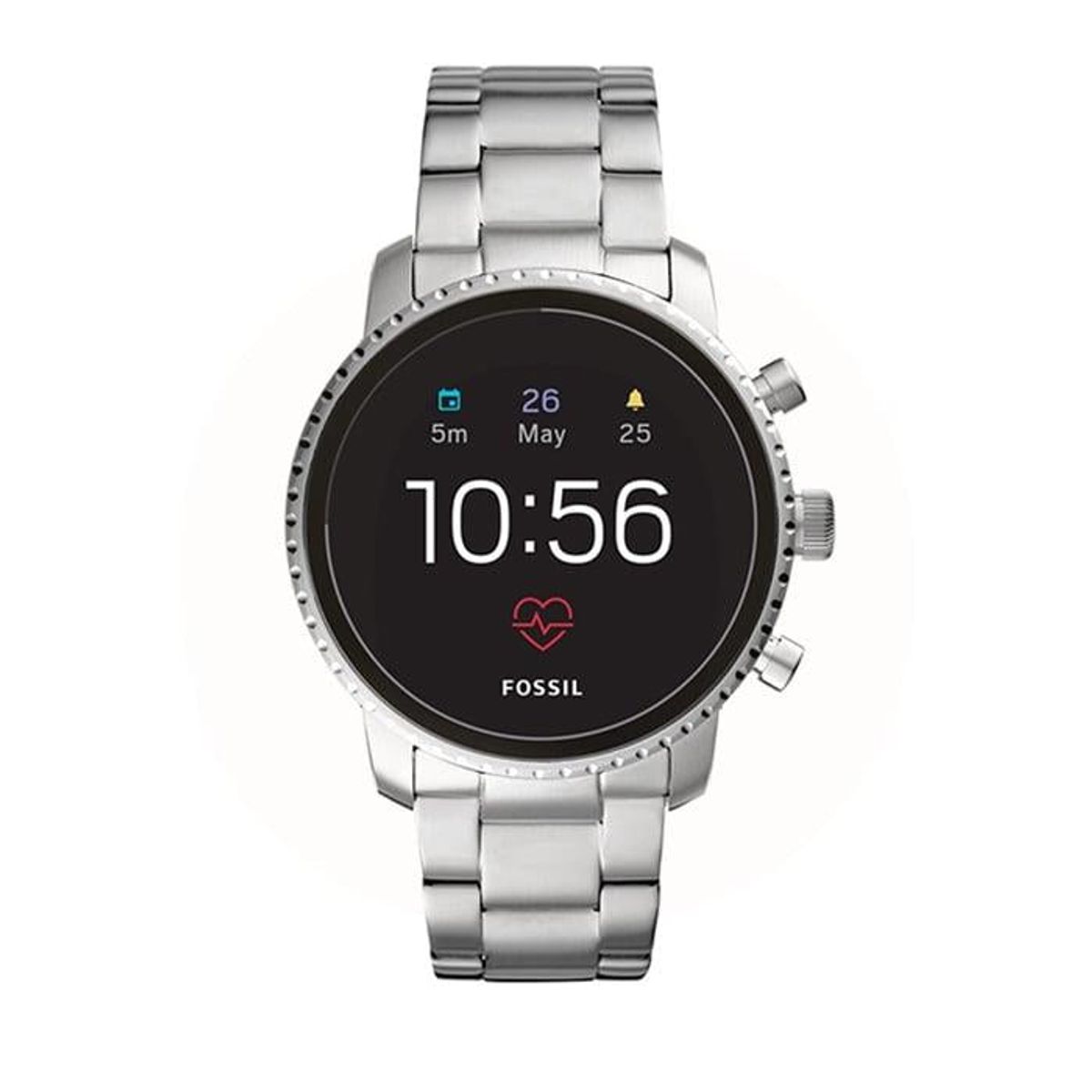 FOSSIL - Q Explorist Smartwatch rustfrit stål FTW4011