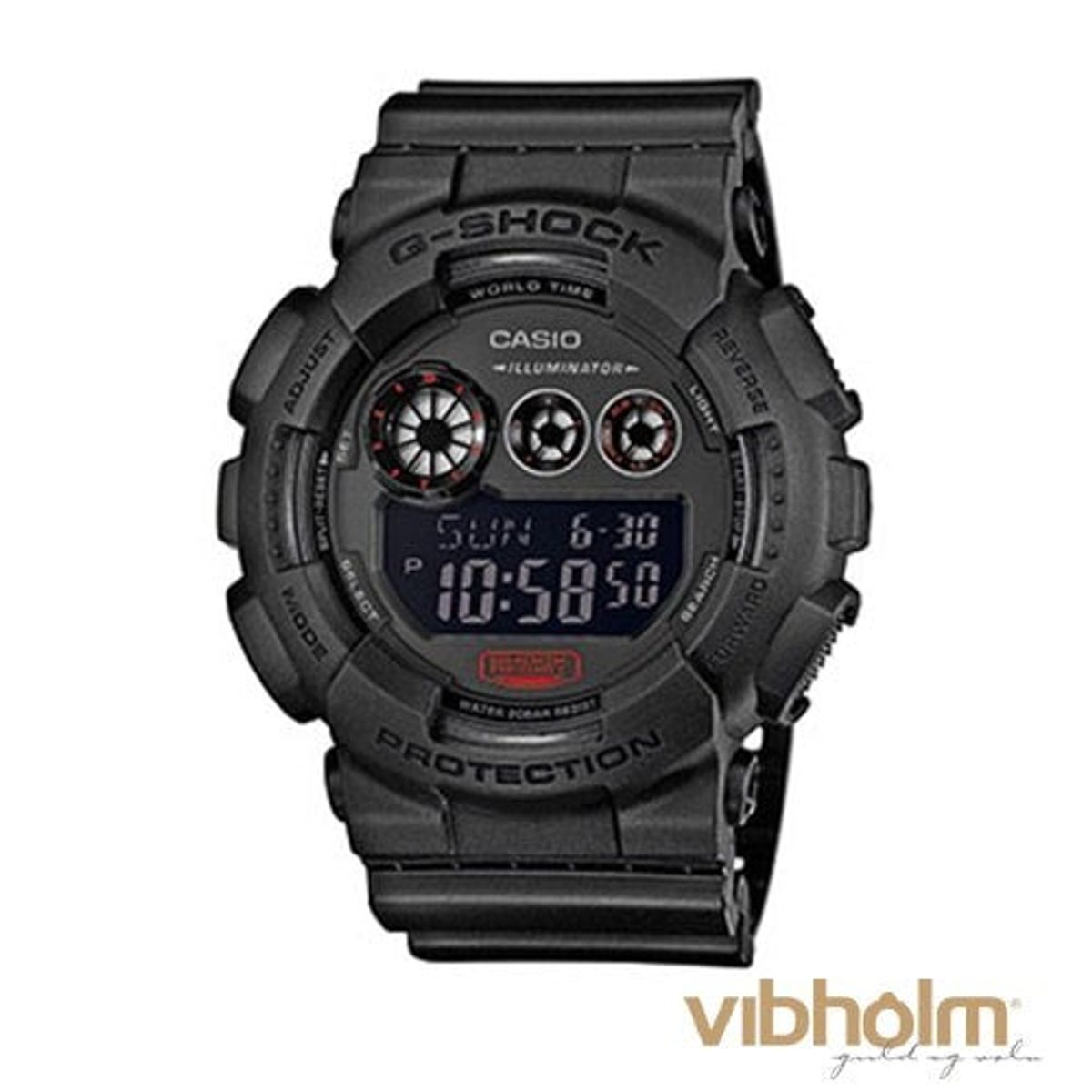 Casio - G-Shock Herreur sort resin GD-120MB-1ER