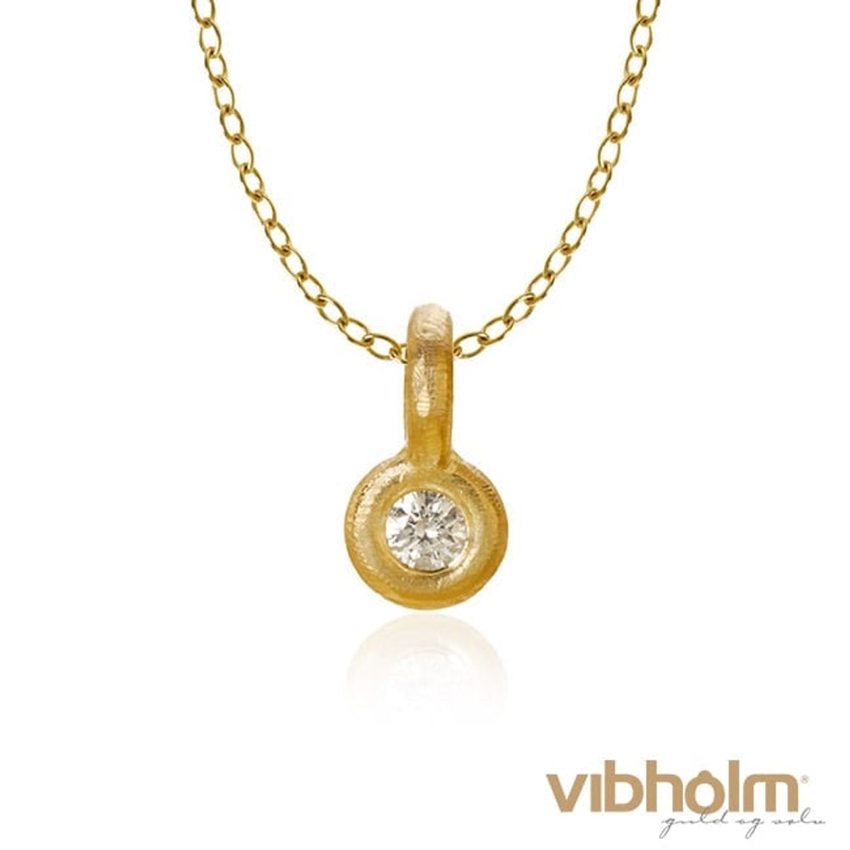 Dulong Fine Jewelry - Glory vedhæng guld M/brilliant GLY2-A1050