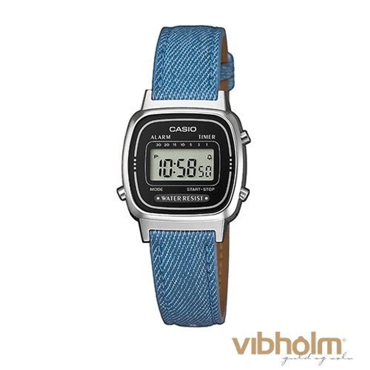 Casio - Classic/Retro Ur stål LA670WEL-2A2EF