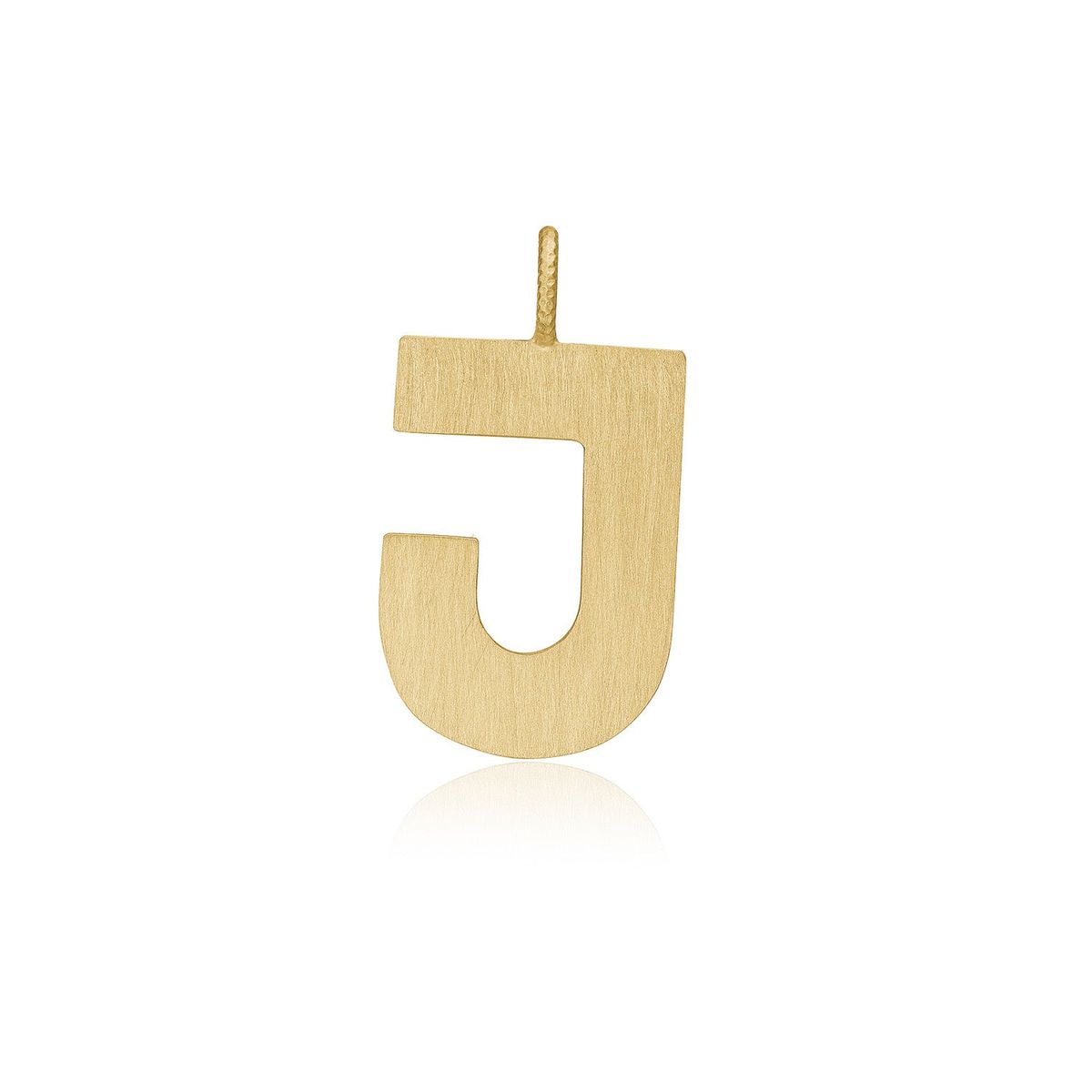 Dulong Fine Jewelry - Letter vedhæng, J 18 kt. guld