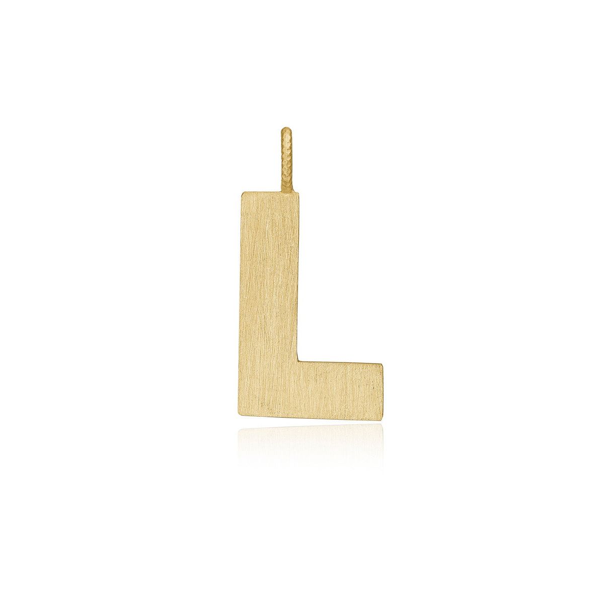 Dulong Fine Jewelry - Letter vedhæng, L 18 kt. guld