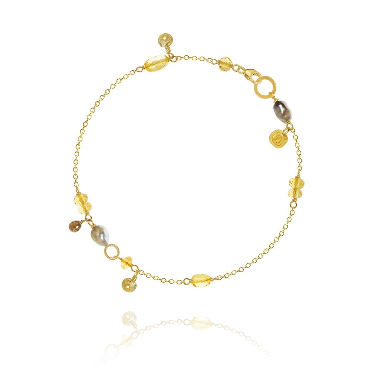 Dulong Fine Jewelry - Piccolo Golden Desert armbånd PIC4-A1116