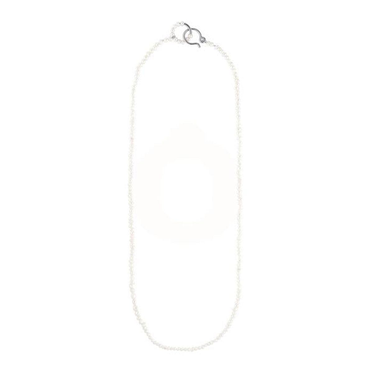 Jane Kønig - Row Pearl Chain halskæde RPN01-AW2100-S