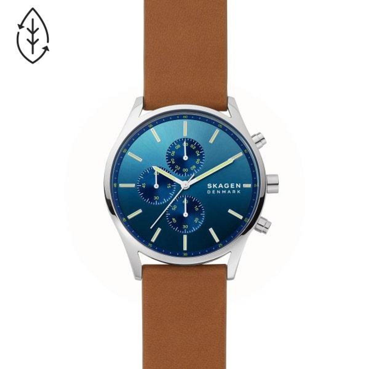 Skagen Denmark - Holst Chronograph Herreur SKW6732 Læder