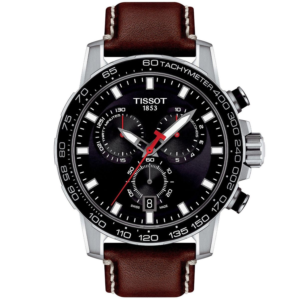 Tissot - Supersport Chrono Herreur T1256171605101 Læder