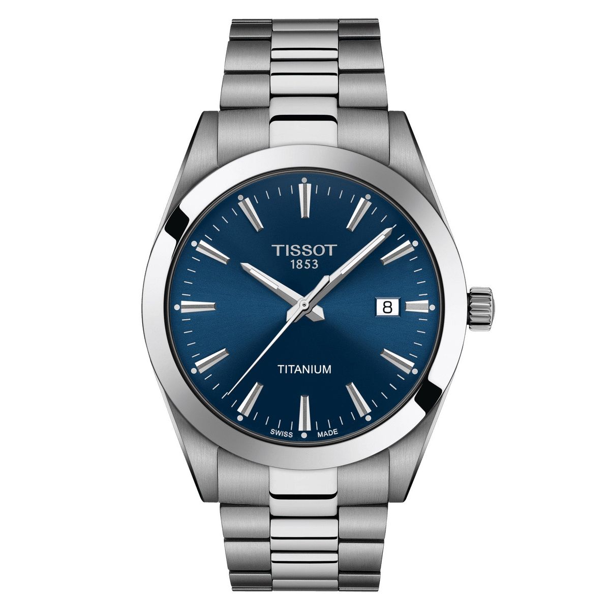 Tissot - Gentleman Titanium Herreur T1274104404100