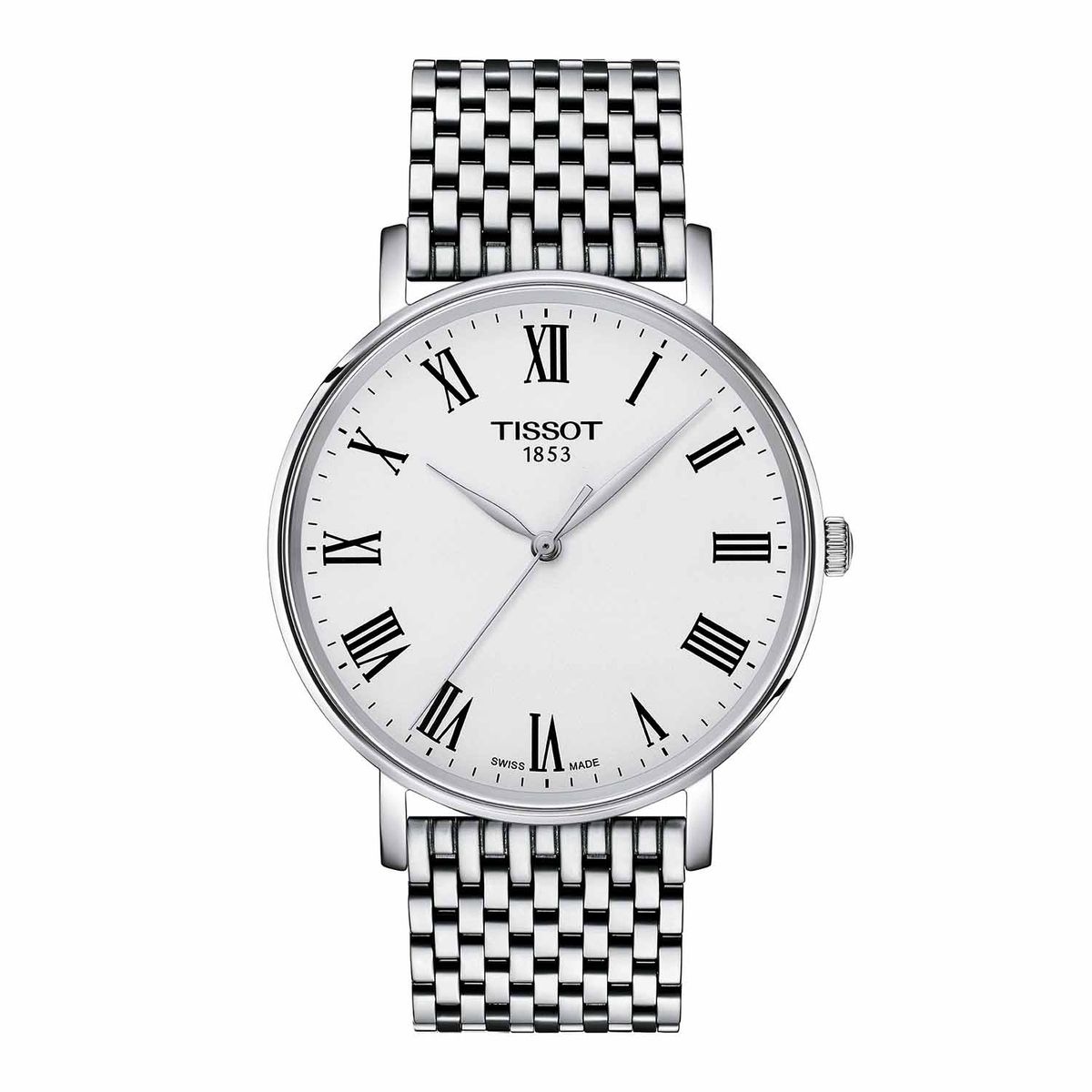 Tissot - Everytime Desire ur mesh, 40mm T1434101103300 Rustfrit stål