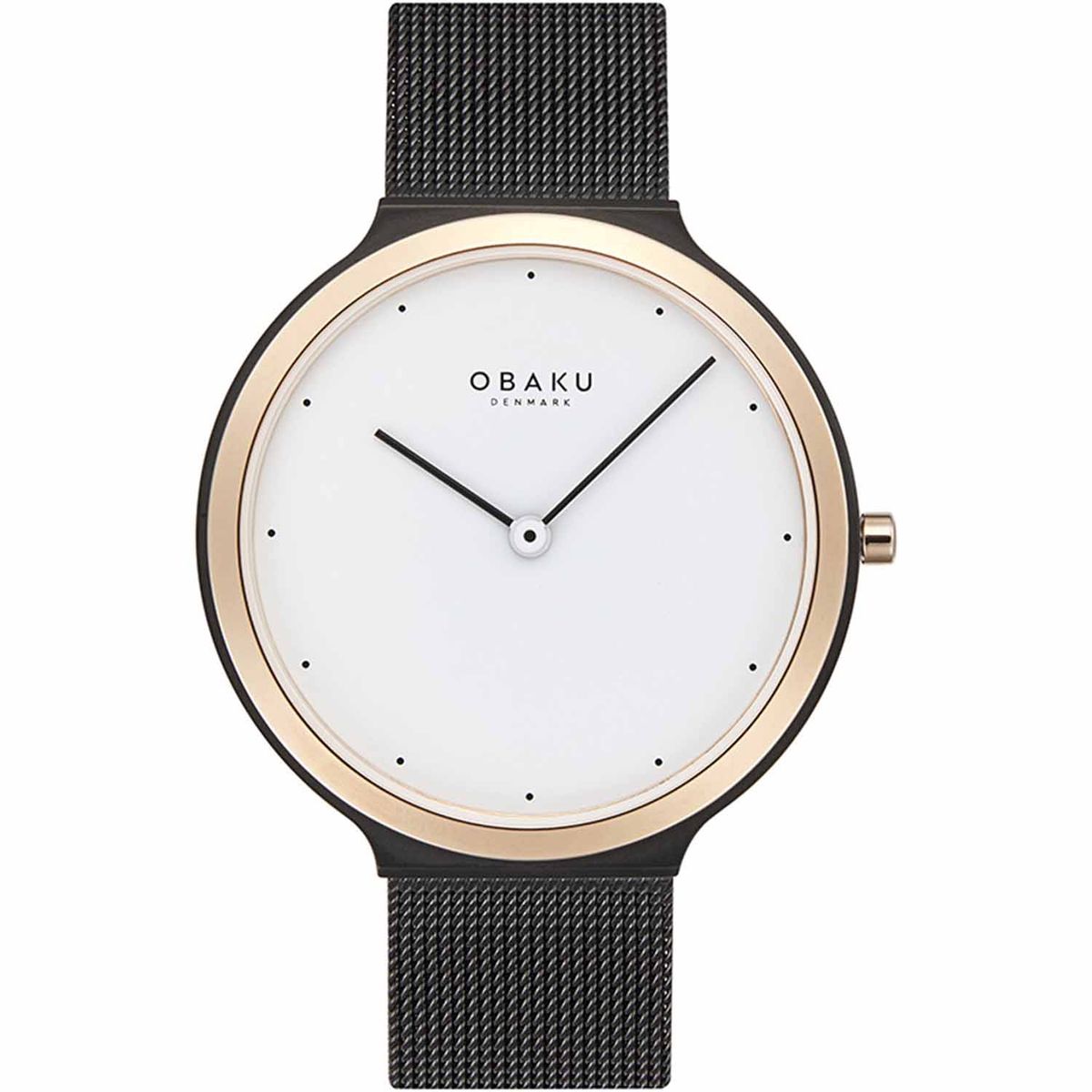 OBAKU Denmark - Satin Tuscany ur rustfrit stål