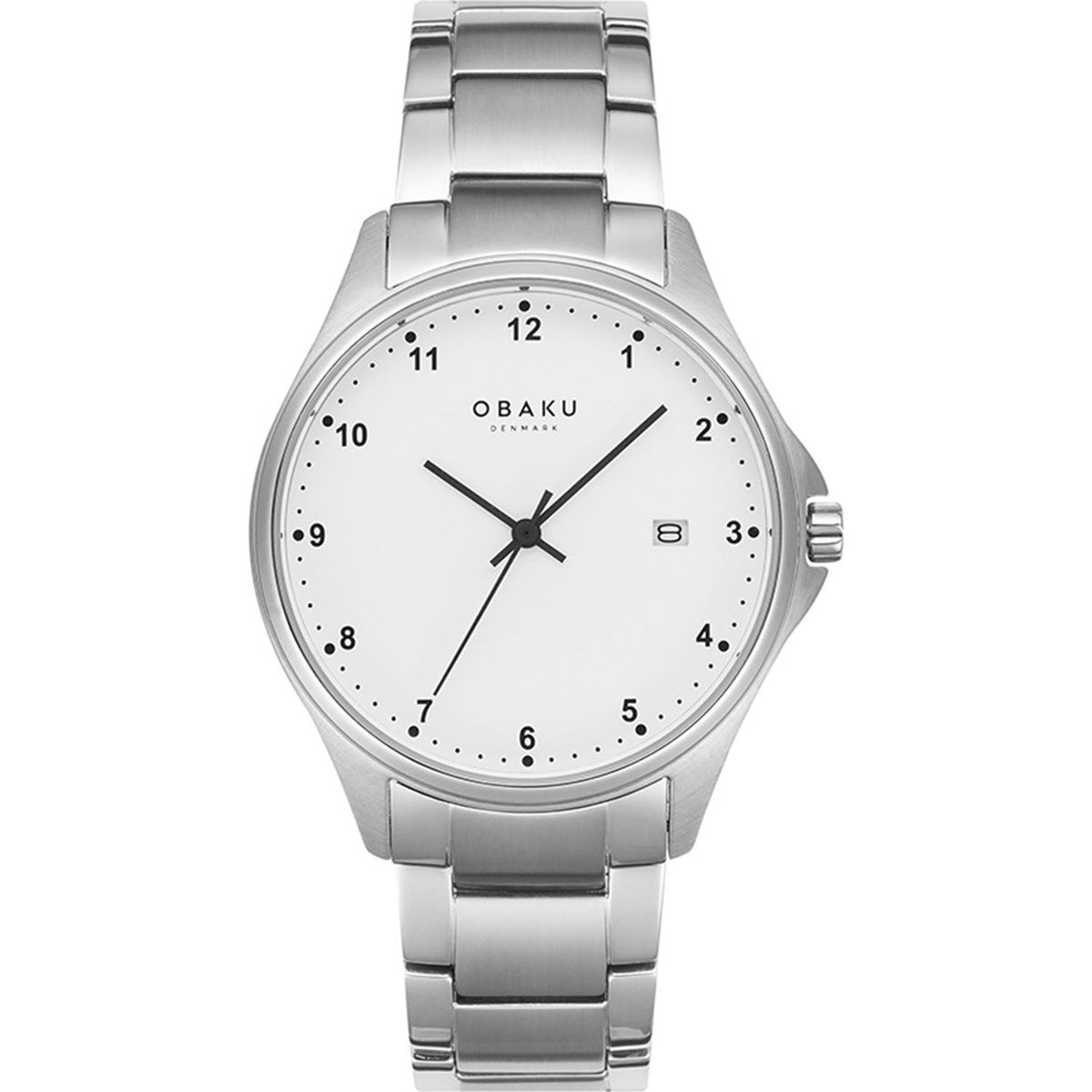 OBAKU Denmark - Titanium Lille Titanlink ur rustfrit stål