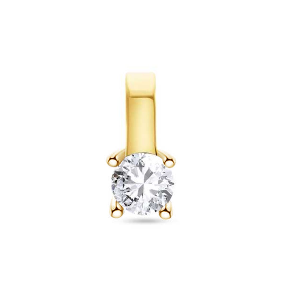 Diamond Collection - Diamantvedhæng, 0,15 ct. 14 kt. guld