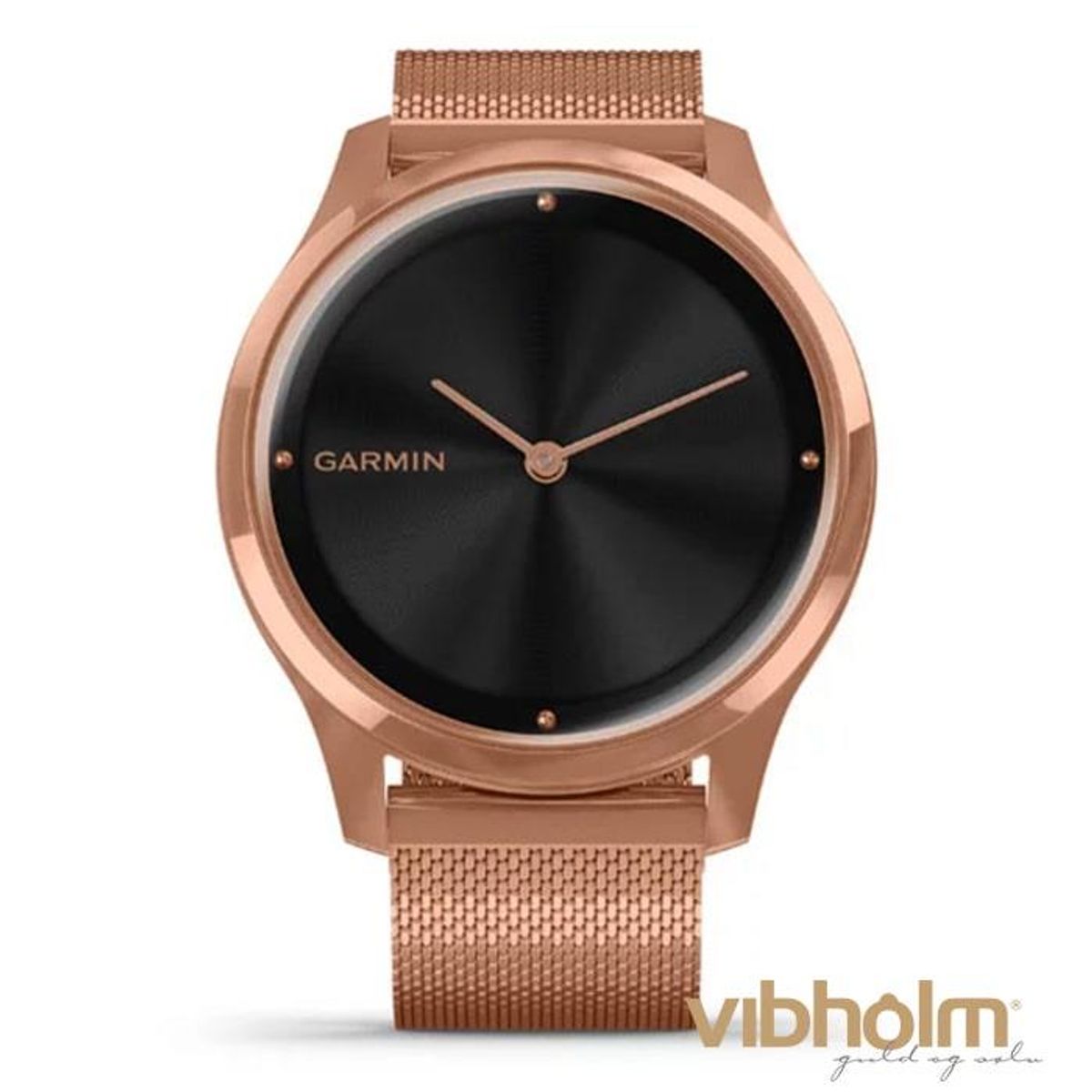 Garmin - Vívomove Luxe Ur rosaguldfarvet stål 010-02241-04